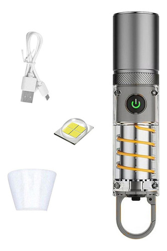 2024 Linterna Led Lámpara De Mano Impermeable Linterna De