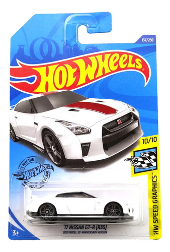 Hot Wheels Nissan Gt-r R35 2017