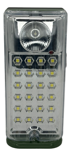 Luminaria Recargable Hammer Master Led Green