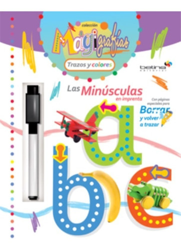 Las Minusculas En Imprenta - Libro Infantil + Lapiz Magico 