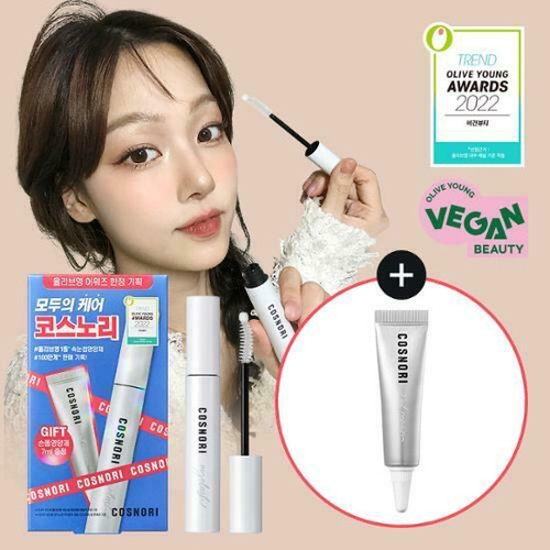 Serum Pestañas Coreano Set + Endurecedor Uñas Original