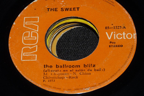 Jch- The Sweet Alboroto En El Salon De Baile 45 Rpm