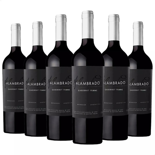 Vino Alambrado Cabernet Franc 750ml Tinto Santa Julia X6