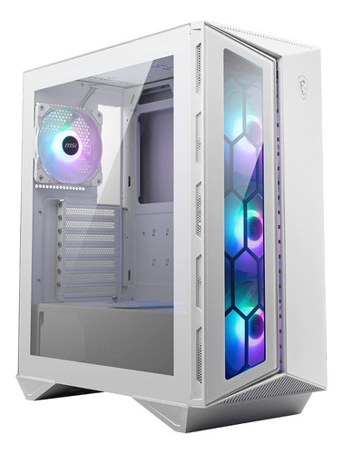 Gabinete Gamer Msi Mpg Gungnir 110r White Argb 4 Fan