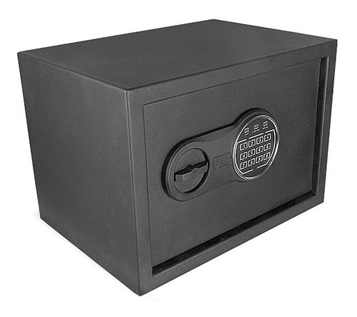 Imagen 6 de 7 de Caja Fuerte Electrónica Digital Luces Led Llaves 35x25x25 Cm