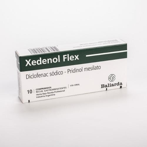 Xedenol Flex  10 Comprimidos