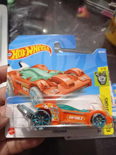 Hot Wheels 2022 Tooligan Naranja Tarjeta Corta  3