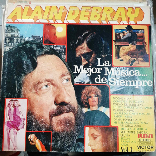 Vinilo Alain Debray La Mejor Musica De Siempre Vol 1 O3