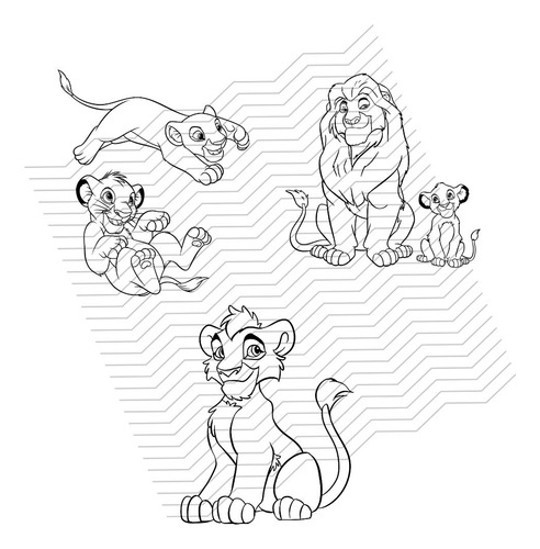 Desenhos Do Rei Leão Para Colorir Pdf