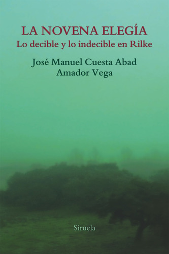 La Novena Elegía.  José Manuel Cuesta Abad