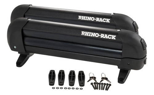 Portaesquís Para Carro Soporte Rhino Rack Negro Nuevo