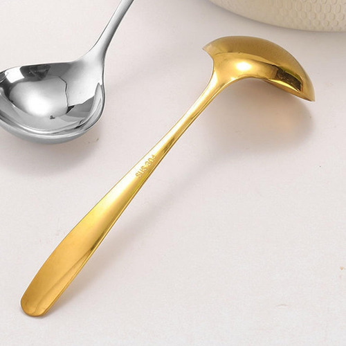 Cuchara Para Servir De Acero Inoxidable Con Mango Largo Y