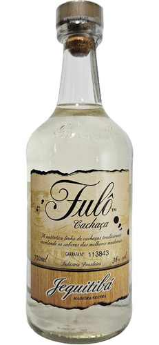 Cachaça Nêga Fulô Jequitibá 750ml - Raridade - Autêntica