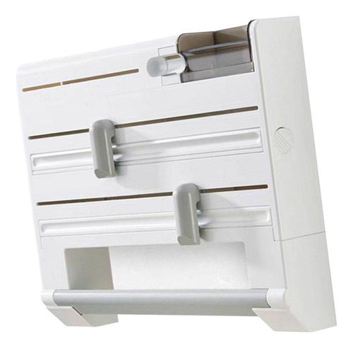 6 En 1 Multipurpose Kitchen Wall Rack Organizer Dispenser