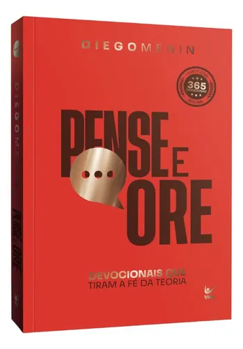 Livro Devocional Pense E Ore, De Diego Menin, Vol. Único. Editora...