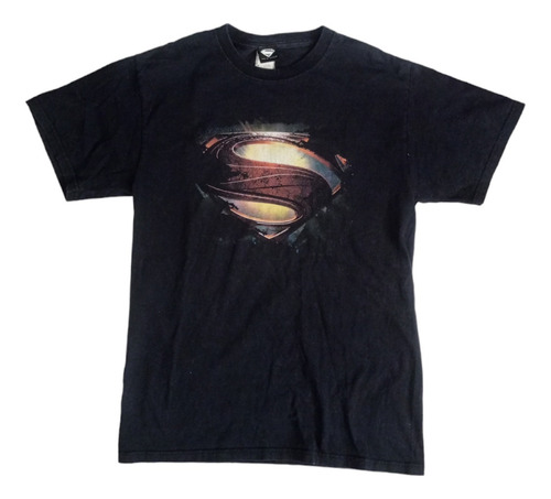 Playera Superman Man Of Steel Original Talla M Hombre (Usado)