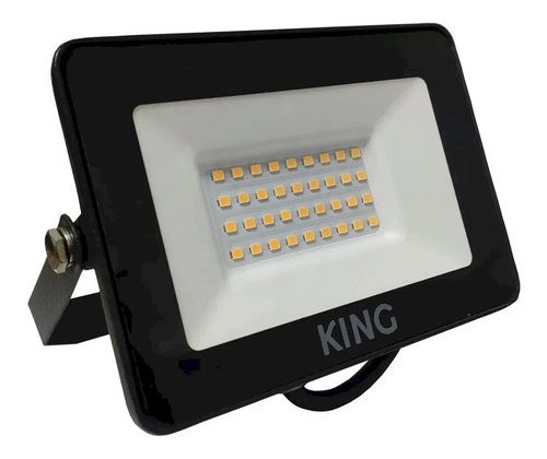 Imagen 1 de 2 de Reflector Proyector Led 20w 1600lm King Luz Calida / Fria