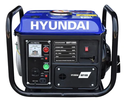 comprar Generador Portátil Hyundai Hhy1000 1000w Monofásico 110v A G