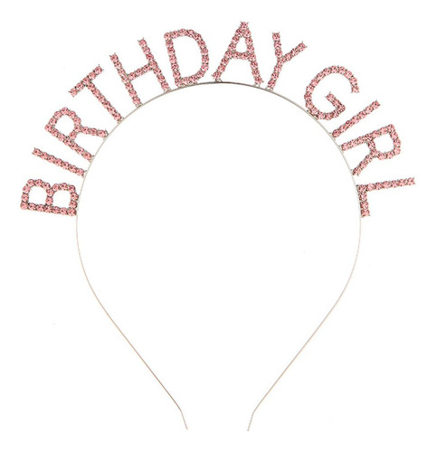 Festa De Aniversário Tiara Hair Hoop Birthday Girl Headband
