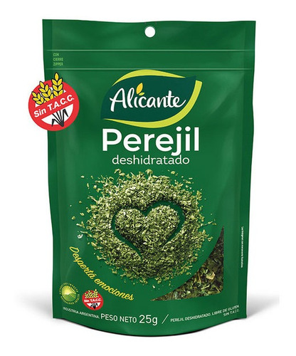 Perejil Deshidratado Alicante Doypack X 25 Gr
