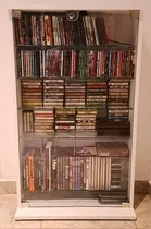 Comprar Vitrina 5 Estantes Repisas Cerradura Porta Cd Dvd Autitos ! 