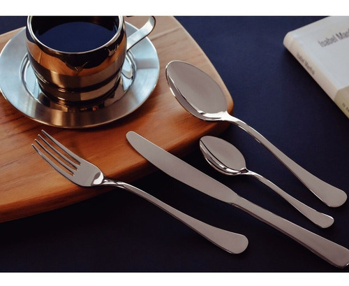 Cuchara Cubierto De Mesa Zurique Tramontina (jgo 4 Pzas)