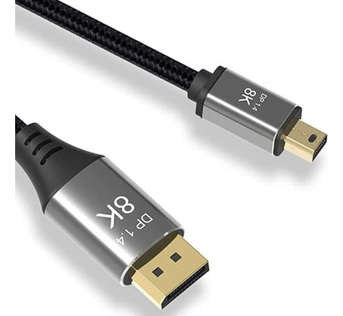 Cable Mini Displayport A Displayport 1.4 8k@60hz 4k@144hz 2m