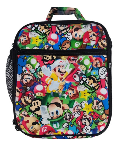 Lonchera Bolsa De Almuerzo Videojuegos Mario Bros