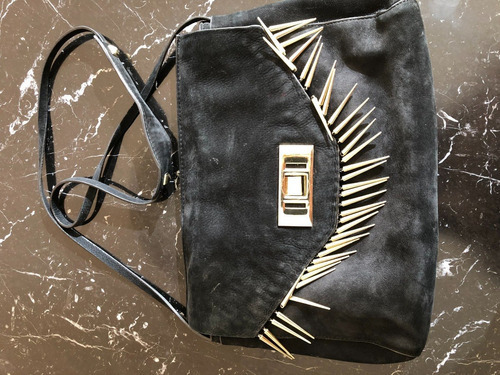 Cartera Negra Zara 