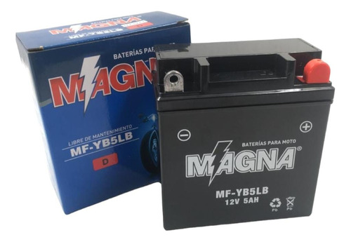 Batería Yb5 / Fz-16 / Discover / Akt-110 // Marca Magna