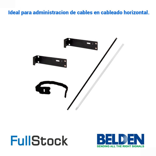 Patch Panel Modular Cat6/6a 24ptos Ax103114 Belden