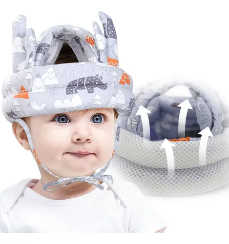 UNIVERSAL Casco Gorro Protector Alcolchado Anti Golpes Para Bebe…