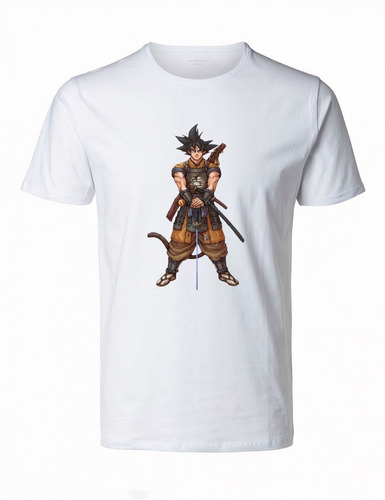 Polera Goku Dragon Ball Z Estampadas Algodon  