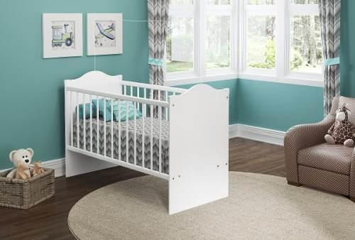 Imagen 2 de 3 de Cuna Para Colchón De 70 X 130 Cm - Blanco Premium 2718.156