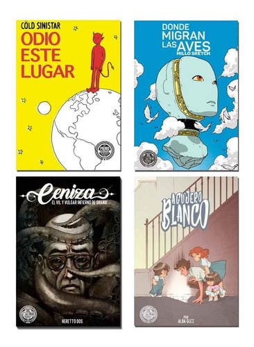 4 Novelas Gráficas Ganadoras Concurso De Cómics Mexicanos