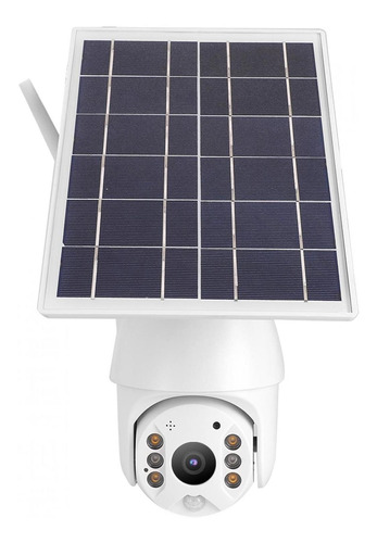 Cámara Ip Ptz Wifi Con Energía Solar Y Seguridad Impermeable