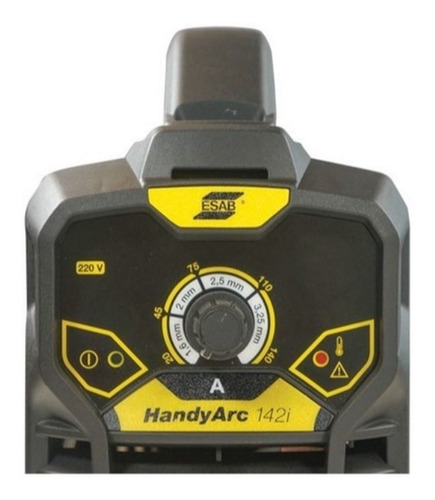 Imagen 4 de 10 de Soldadora Inverter Esab Handy Arc 142i Portatil