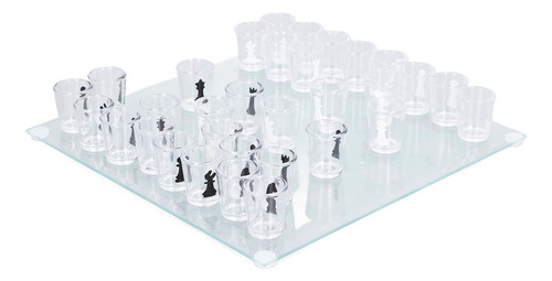 Juego De Ajedrez Shot Glass, Juego Para Beber, Tablero De Aj