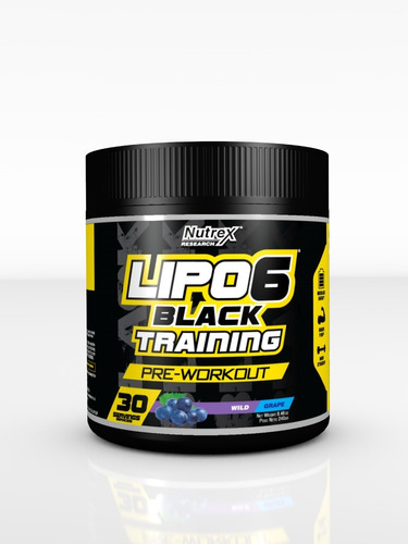 Lipo 6 Black Training 240 Gr Nutrex