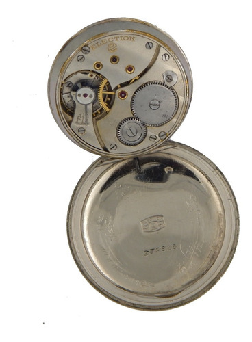 Antiguo Reloj De Bolsillo Chronometre Election 1914! Azul (Usado)