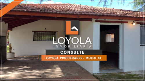 Casa A La Venta De Dos Dormitorios En Merlo San Luis