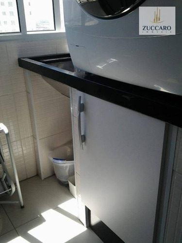 Apartamento Mobiliado Com 2 Dormitórios À Venda, 46 M² Por R$ 250.000 - Ponte Grande - Guarulhos/sp - Ap13183