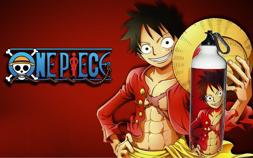 One Piece 2- Anime - Cilindro / Botella De Agua