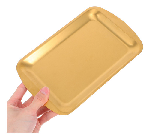 Bandeja De Acero Inoxidable Para Barbacoa: Comida Rectangula