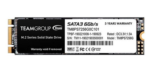 Disco Estado Solido 256g Team Group Ms30 M.2 Sata 