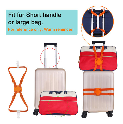 Correas De Equipaje Bungees Guanjunx Para Añadir Una Bolsa (