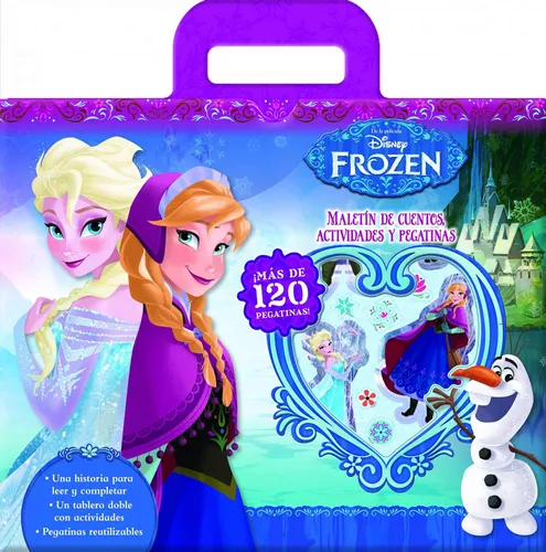 Frozen 2 - Mi Primer Maletin De Cuentos, Actividad Pegatinas
