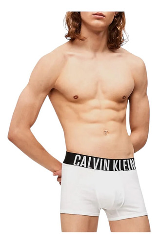 Boxer Trunk Calvin Klein Intense Power Blanco 100% Original
