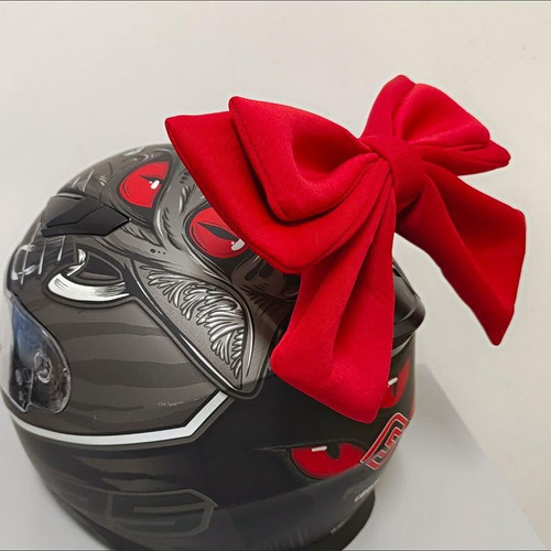 Accesorio De Lazo Verde Claro Para Casco De Motocicleta Desm