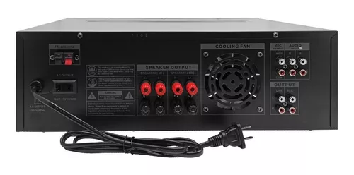 Amplificador De Sonido Casero Planta 4500w Rm-9902